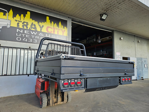 #867 Dual Cab steel tray - Landcrusier 79 series