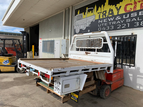 #852 Extra cab steel tray - hilux