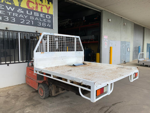 #853 dual cab steel tray - n70 hilux