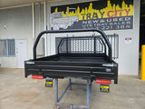 #987 NEW DUAL CAB ALLOY TRAY IN SATIN BLACK