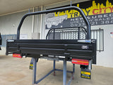 #987 NEW DUAL CAB ALLOY TRAY IN SATIN BLACK