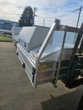 #107 Dual cab Alloy Tray (NARROW)