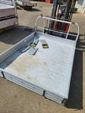 #104 Single cab Alloy Tray