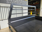 #986 NEW DUAL CAB STEEL TRAY IN SATIN BLACK