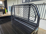 #987 NEW DUAL CAB ALLOY TRAY IN SATIN BLACK