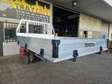 #970 single cab Alloy Tray - Hilux