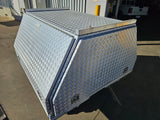 #953 Dual cab Alloy Tray and canopy