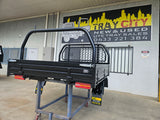 #987 NEW DUAL CAB ALLOY TRAY IN SATIN BLACK