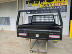 #986 NEW DUAL CAB STEEL TRAY IN SATIN BLACK