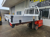 #957 Dual cab Heavy Duty Alloy Tray