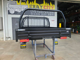 #987 NEW DUAL CAB ALLOY TRAY IN SATIN BLACK