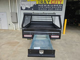 #986 NEW DUAL CAB STEEL TRAY IN SATIN BLACK