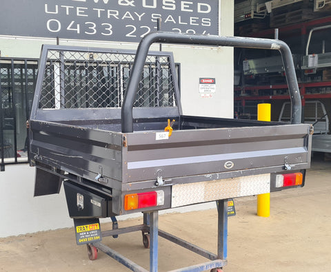 #567 Dual cab steel tray -79 series landcruiser